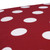 Set of 2 Red and White Polka Dot Outdoor Patio Furniture Chair Seat Cushions 18.5"