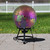 10" Pink Iridescent Mosaic Reflective Glass Outdoor Garden Gazing Ball