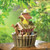 Noah's Ark Outdoor Hanging Birdhouse - 12.5" - Brown and Yellow