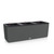 51" Granite Gray Trio Cottage Outdoor Planter