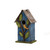 9.84" Distressed Finish Wooden Birdhouse