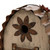 7.09" Distressed Finish Wooden Birdhouse