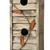 17.95" Distressed Finish Wooden Birdhouse