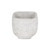 4.75" Gray Handmade Speckled Square Outdoor Planter Pot