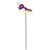 Wasp-Shaped Metal Outdoor Garden Stake - 30"