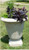 Set of 2 River Rock Finished Outdoor Patio Garden Genoa Urn Planters 30" - Natural Elegance for Your Home