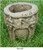 Set of 2 River Rock Finished Outdoor Patio Garden Genoa Urn Planters 30"