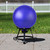 10" Blue Mirrored Glass Outdoor Garden Gazing Ball - Enhance Your Space with Style