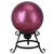 10" Mirrored Burgundy Outdoor Patio Garden Gazing Ball - Enhance Your Space with Style