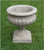 Set of 2 Teal Finished Outdoor Garden Fluted Urn Planters 27" - Enhance Your Outdoor Space with Vibrant Elegance
