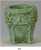 Set of 2 Moss Finished Outdoor Garden Urn Planters 25"