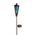 38.5" Blue and Brown LED Pre-Lit Flame Torch with Garden Stake