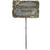 15.5" Black and Gold 'Happiness Grows In Our Garden' Garden Marker