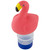 12" Pink Flamingo Floating Pool Chlorine Dispenser