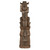 35" Brown Polynesian God of the Three Pleasures Tiki Outdoor Garden Statue