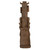 35.5" Tiki Gods of the Three Pleasures Outdoor Garden Statue