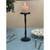 Solid Pillar Candle Holder - 12" - Black