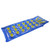 76" Blue and Yellow Inflatable 18-Pocket French Style Swimming Pool Air Mattress