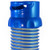 Set of 12 Blue and Gray Zodiac Twist-Lock Hose Cleaner, 14"