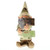Gnome "Support Our Troops" Outdoor Garden Statue - 11.25" - Beige and Brown