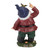 11.25" Red and Green Gnome with Butterfly Outdoor Garden Statue
