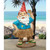 12.5" Hawaiian Hank Grass Skirt Gnome Outdoor Garden Statue