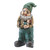 10.5" Green and Brown Grandpa Gnome Outdoor Garden Statue