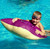 30" Cruz Seaside Rider Stuffed Floating Stingray Swimming Pool Pillow