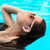 Blue Molded Silicon Ear Plugs Swimming Pool Accessories with Case