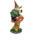 14" Lantern Gnome Atop a Mushroom Garden Statue