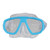 6.75" Sea Blue and Clear Newport Recreational Swim Mask for Kids