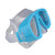 Recreational Swim Mask for Kids - 6.75" - Sea Blue and Clear