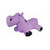 Purple Inflatable Happy Hippo Rider Swimming Pool Float 69”