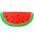 Fun in the Sun with Red and Green Jumbo Watermelon Slice Pool Float - Realistic Design and Cool Relaxation!