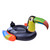 Ride in Style! 50" Multi Color Toucan Bird Ride On Pool Float