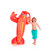 Inflatable Lobster Swimming Pool Rider Float - 51"