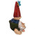 10.5" Gnome Hand Painted Outdoor Garden Statue