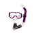 Dive into Fun with the Purple Reef Diver Teen Scuba Mask and Snorkel Set