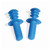 Stay Comfortable & Safe with Blue Circular Swimming Pool Ear Plugs - Suitable for All Ages