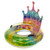 43" Rainbow Glitter Tiara Swimming Pool Inflatable Inner Tube
