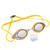 Enhance Your Swim Performance! 7" Yellow Competition Pool Goggles