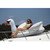 Two Person Giant Towable Lay On Swan With Handles - 84-Inch - White and Black