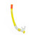 Maxi-Purge Sports Water Snorkel: 16" Yellow & Clear for a Comfortable & Precise Swimming Experience