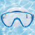 14+ Years -  Blue Zray Recreational Swim Mask for Teens