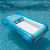 105" Blue Classic Convertible Car Swimming Pool Lounger Float