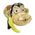 Get Wild This Summer with the 20" Inflatable Monkey in Banana Barrel Water Blaster - Shoots Water Up to 15 Feet!