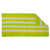 59" Green and Yellow Striped Rectangular Beach Towel