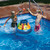 28" Inflatable Multi-Port Shoot Point Ball Floating Pool Game