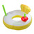 Make a Splash with our 41" Inflatable Pina Colada Swimming Pool Float - Yellow and White