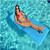 Portable Rippled Foam Swimming Pool Mattress Raft - 70" - Blue